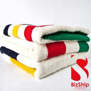 Stripped Hotel Towels